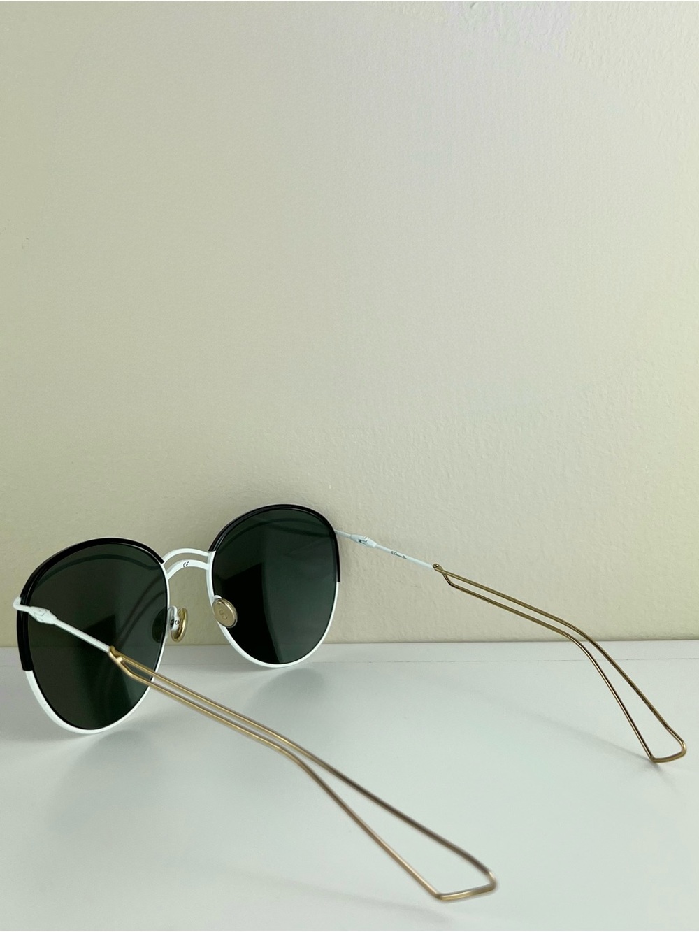 DIOR MIRRORED ROUND SUNGLASSES - Picture 4 of 12